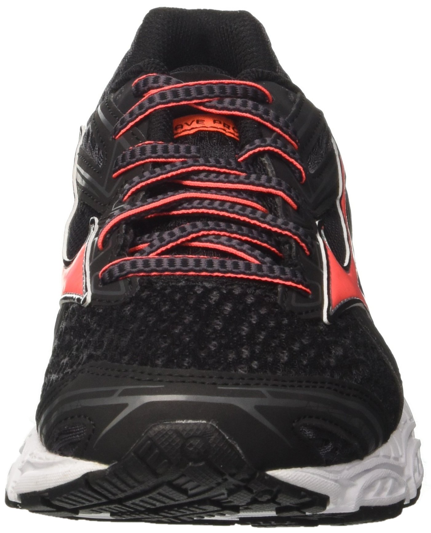 Mizuno Women's Wave Prodigy Running Shoes - Black Size 6.5 Medium (B,M) | Lightweight Cushioned Athletic Sneakers for Jogging, Gym Workouts & Daily Walking