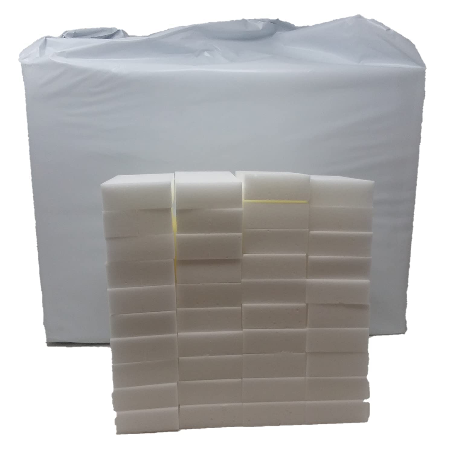 InstantErase Sponges 210 Pack - Premium USA Made Cleaning Sponges for Kitchen, Bathroom, Car & Multi-Surface Cleaning - Bulk Sponge Value Pack