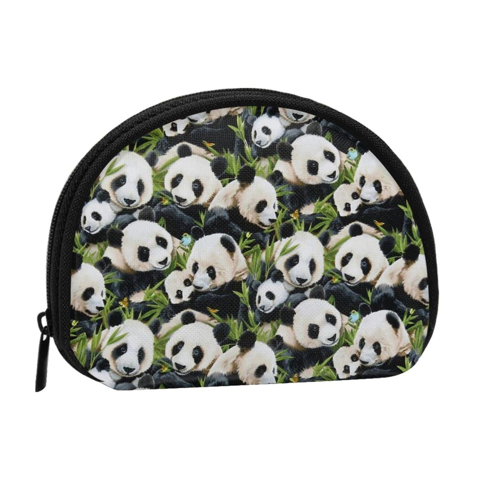 Stylish Kawaii Panda Coin Purse - Small Zipper Wallet for Cash, Coins & Cards | Cute Cosmetic Bag & Phone Case Organizer | Large Capacity for Keys, Bank Cards & Change | Perfect for Travel, Shopping & Everyday Use