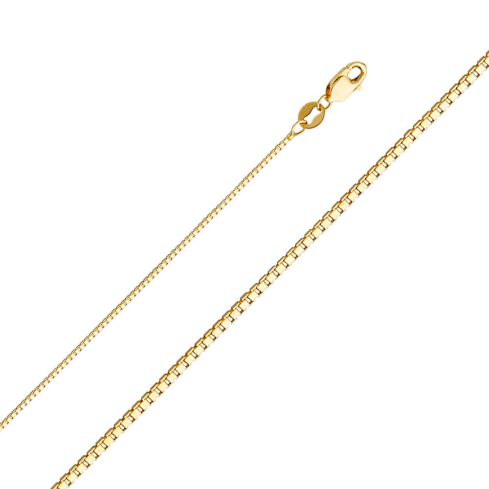 14K Gold Heart Locket Necklace - Engraved I Love You for Valentine's Day Gifts