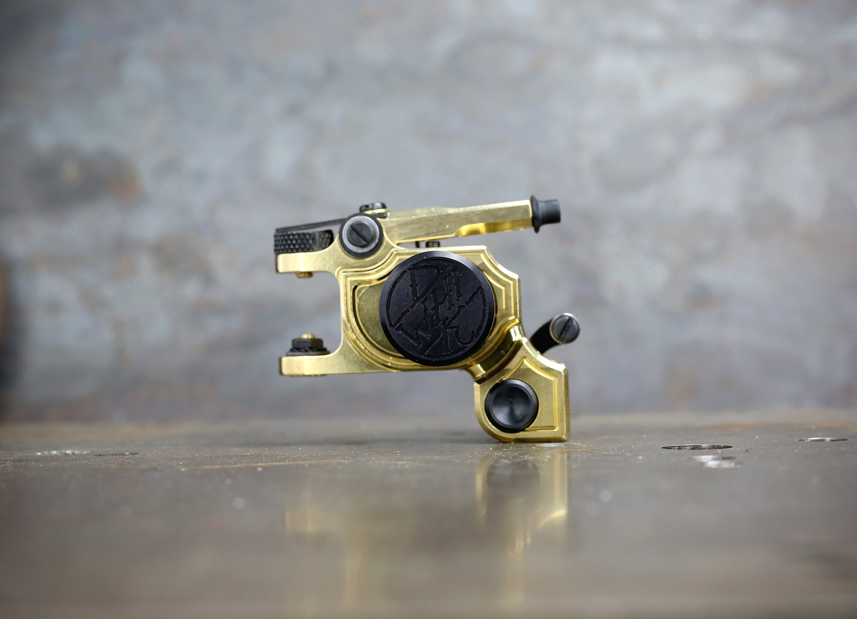 Dan Kubin V3/24 POWER Sidewinder Polished Brass CC with EXTRA HIT - High Performance Airsoft Pistol for Competitive Shooting & Tactical Training