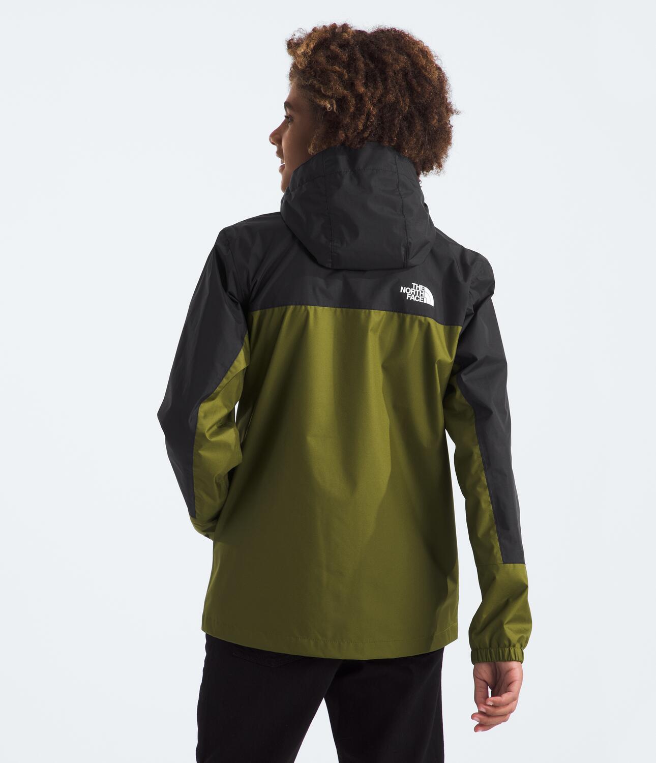 Antora Boys' Waterproof Rain Jacket - Lightweight & Windproof Outdoor Jacket for Hiking, Camping, and School