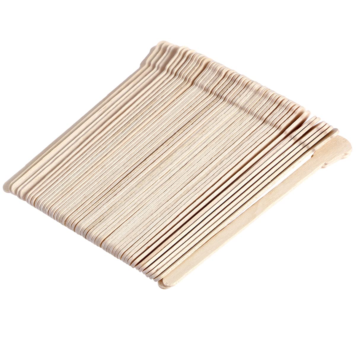 200PCS Waxing Spatulas - Professional Wooden Wax Applicators for Hair Removal, Eyebrow Shaping & Facial Waxing - Ideal for Salon, Spa & Home Use