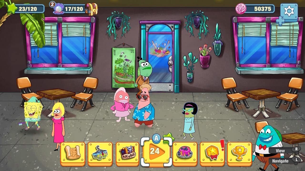 Nintendo Switch SpongeBob SquarePants: Krusty Cook Off Game - EU Version - Fun Cooking Adventure for Kids & Family Game Night