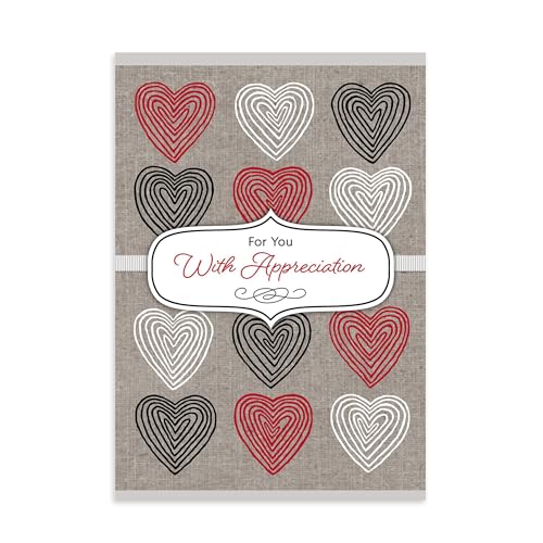 Line-Art Hearts Thank You