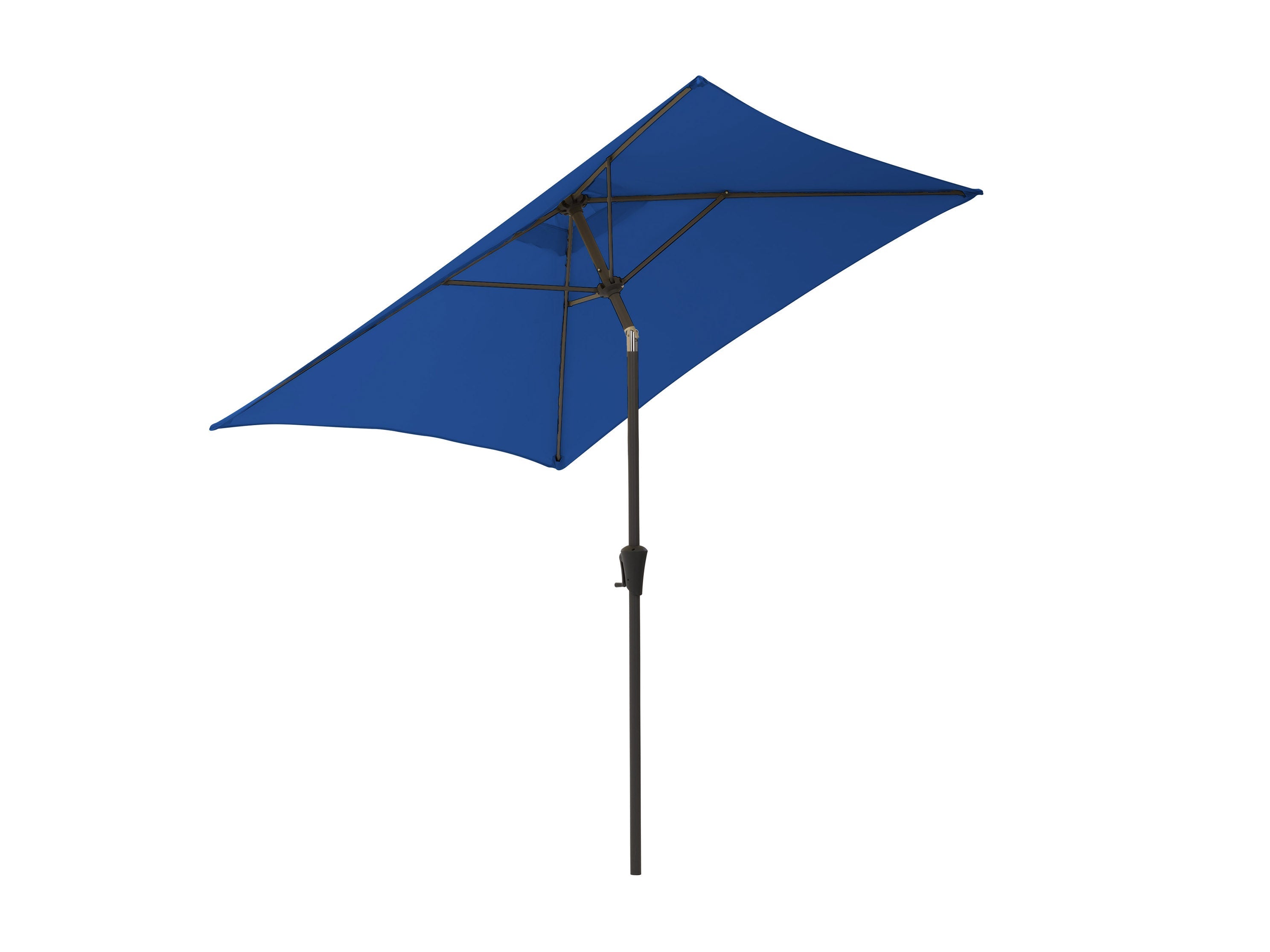 9ft Square Cobalt Blue Patio Umbrella - Outdoor Sun Shade for Pool, Deck, Garden & Backyard - Waterproof & UV Protection