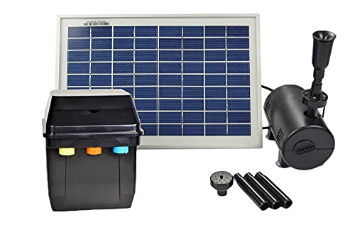 8-watt Solar Water Pump Kit with Timer Control
