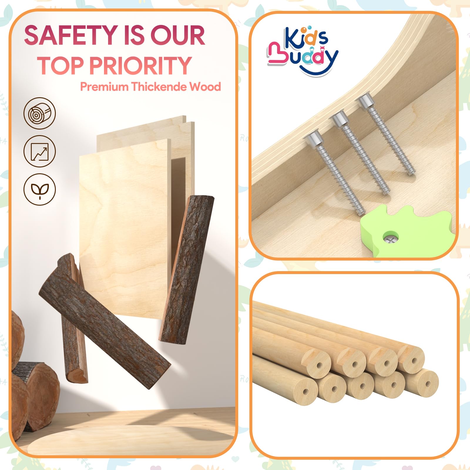 Montessori Wooden Pikler Triangle Climbing Set for Toddlers 1-3 Years - 9-in-1 Indoor Play Gym with Cushion, Maze, Shape Sorter & Dinosaur Car - Perfect for Home Playrooms, Daycares & Early Childhood Development
