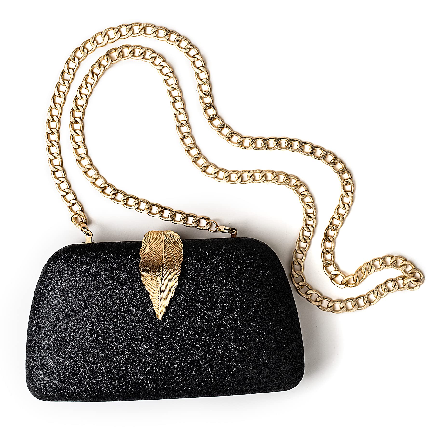 Before & Ever Women's Evening Clutch Purse - Elegant Small Wedding Handbag for Formal Events & Parties - Crossbody Clutch for Date Night, Prom, Cocktail Parties