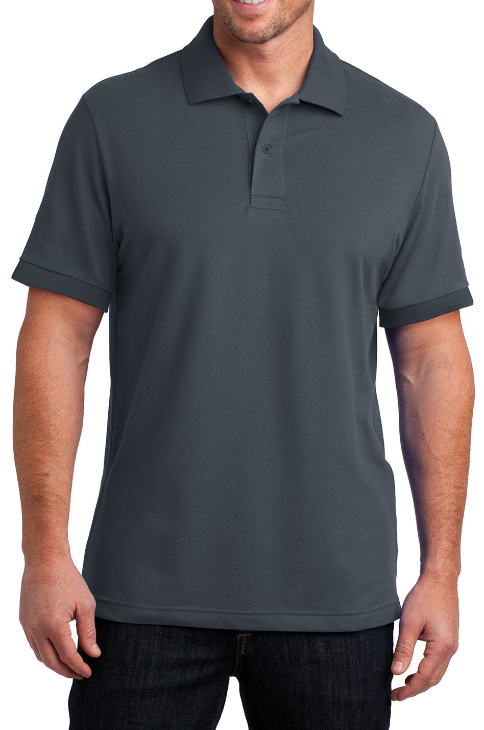 Mafoose Men's Stretch Pique Polo Shirt - Comfortable & Breathable Casual Wear for Golf, Office & Everyday Use