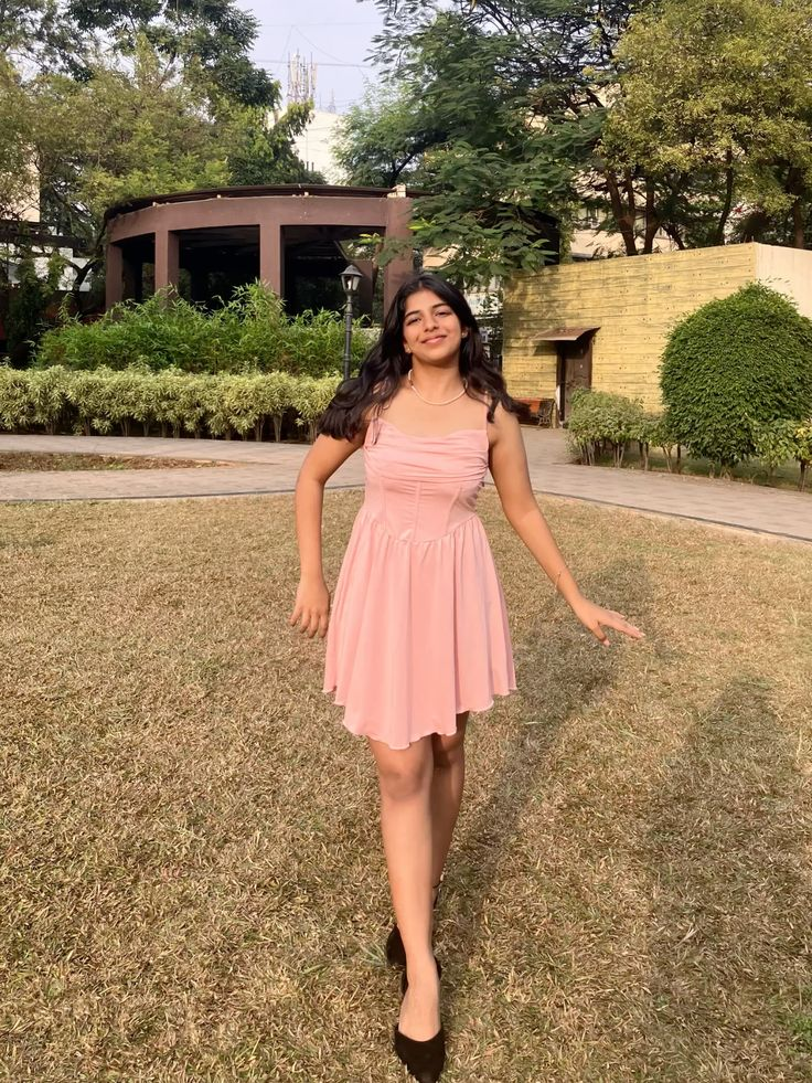 Elegant A-Line Pink Short Prom Dress for Homecoming - Style J5513 | Perfect for Dances, Parties & Special Occasions