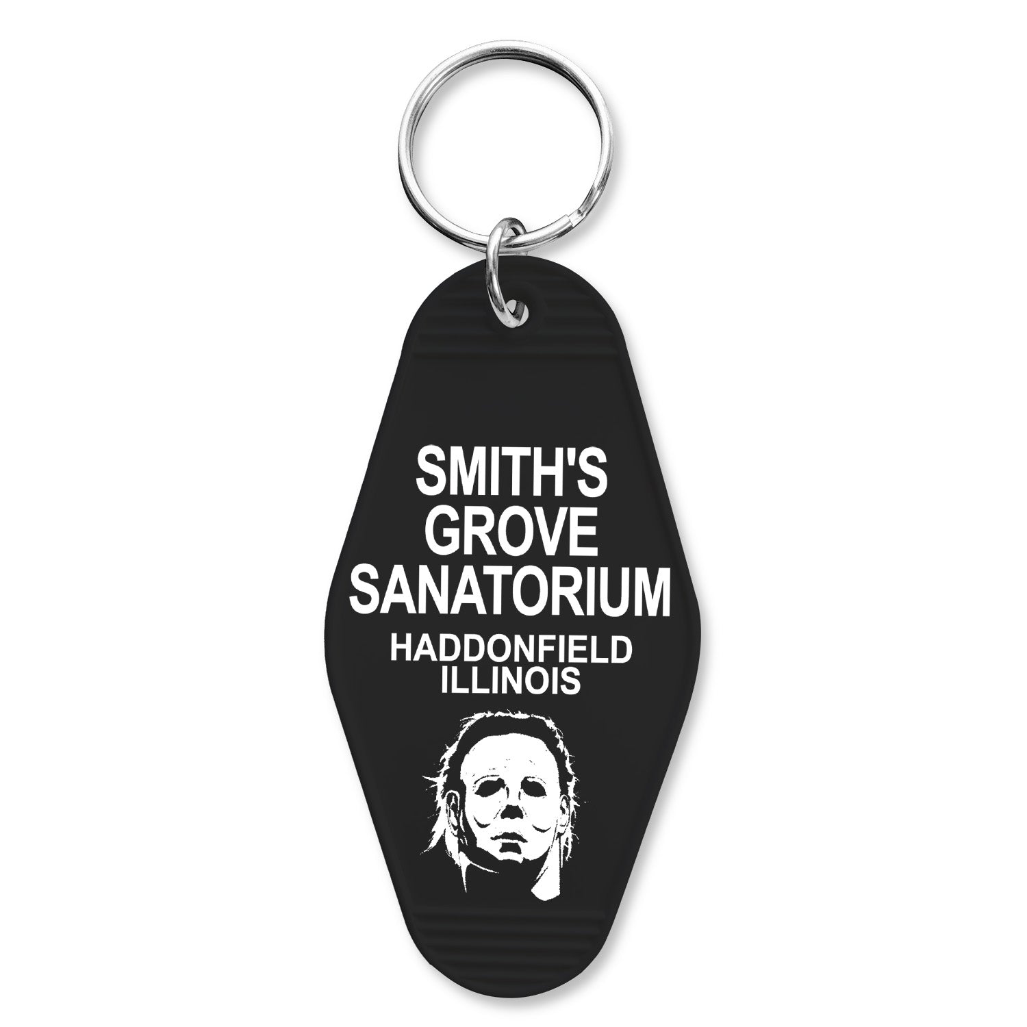 Halloween Sanatorium Room Keychain - Spooky Horror Accessory for Cosplay, Costume Parties & Haunted House Decor - Perfect Gift for Horror Fans