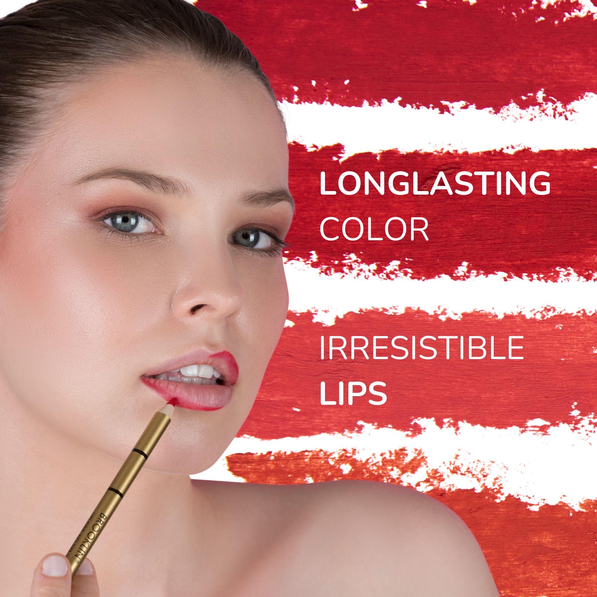Impala Brooklin Matte Waterproof Lip Liner - Long Lasting Nude Lip Pencil (Shade 232) | Smudge Proof, Smooth Texture for All-Day Wear | Perfect for Everyday Makeup, Parties & Special Occasions