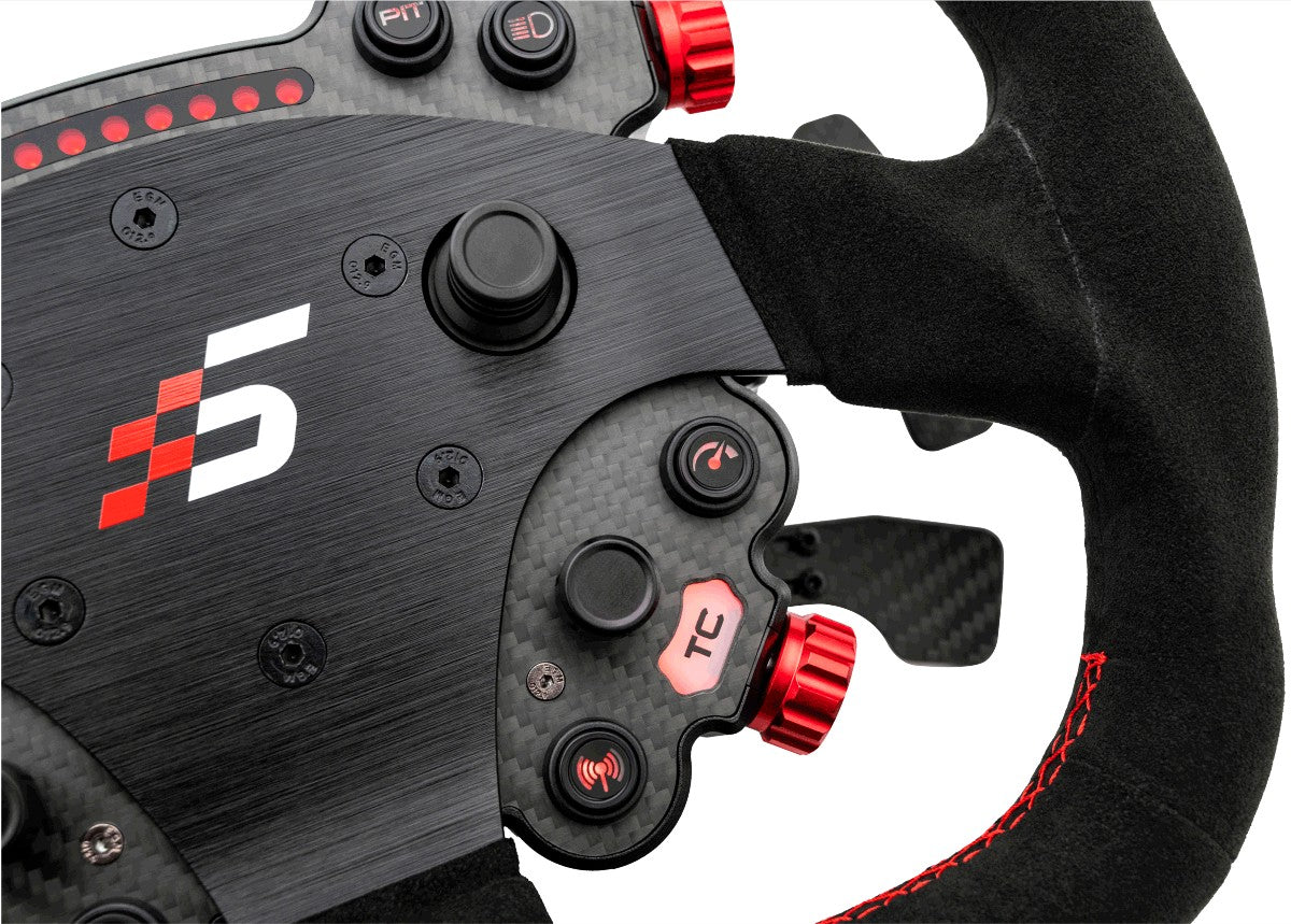 Simagic GTC Racing Steering Wheel - High-Performance Carbon Fiber Wheel Rim for Sim Racing | Perfect for PC, PS5, Xbox & Simulator Cockpits