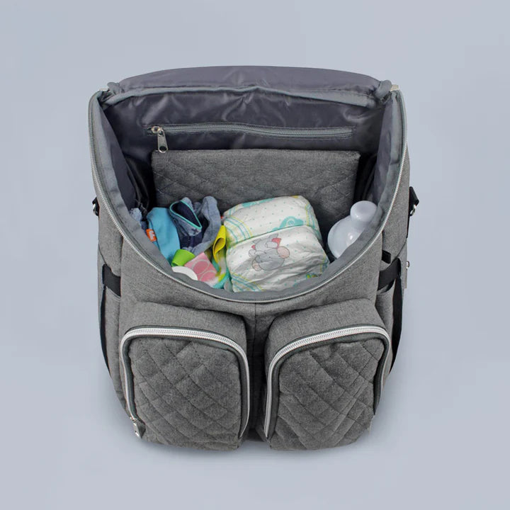 Portable Diaper Changing Bag for Travel & Outings - Stylish Baby Essentials Gift Set (LBG1051) | Perfect for Moms on the Go, Park Visits & Family Trips