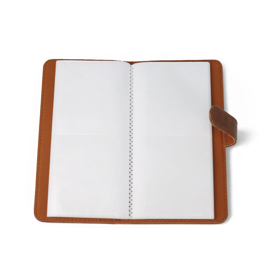 80 Pockets Square Instax Photo Album for Fujifilm SQ1/SQ20/SQ10/SQ6/SP-3 - Compact Storage for Square Instant Film Photos - Perfect for Travel, Parties & Memory Keeping
