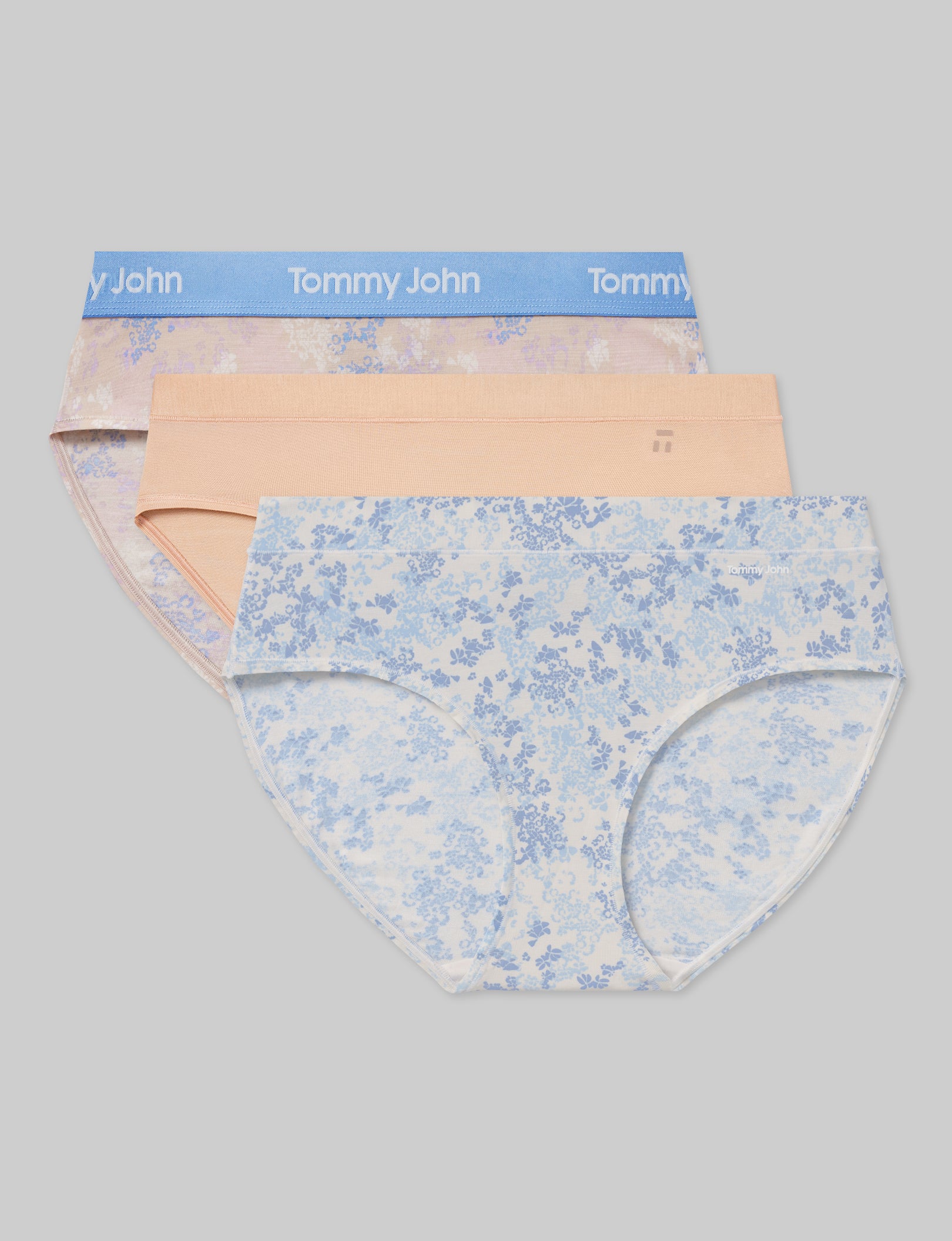 Women's Second Skin Brief Underwear (3 Pack) - Ultra Soft Seamless Panties for Everyday Comfort & Lounge Wear
