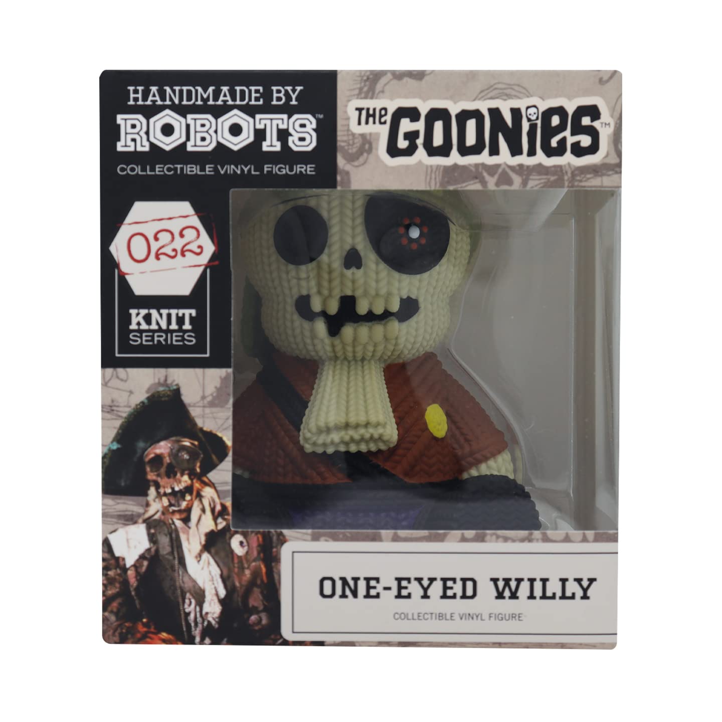 Handmade One-Eyed Willy Full Size Vinyl Figure Collectible - Perfect for Movie Fans, Pop Culture Enthusiasts & Home Decor