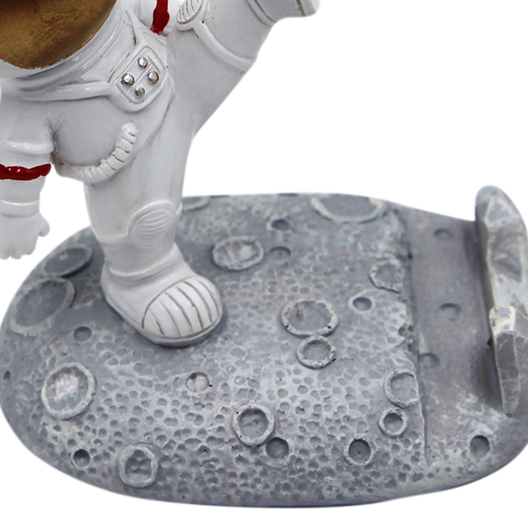 Creative Astronaut Phone Holder - Spaceman Cell Phone Stand for Desk, Home & Office - Cute & Funny Smartphone Bracket - Perfect for Work, Gaming & Video Calls