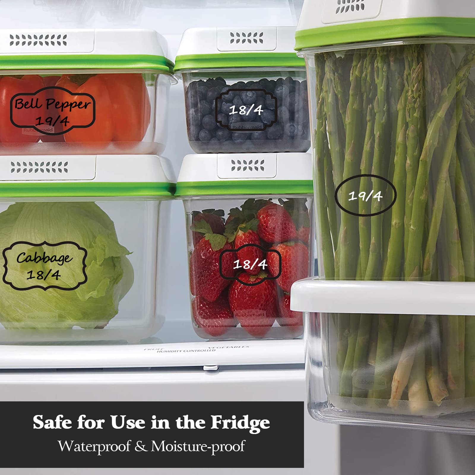 138 Clear Waterproof Removable Write-on Sticker Labels with Black Border for Kitchen Pantry Organization - Spice Jars, Condiment Containers, Flour & Sugar Canisters - Includes 2 Free Markers (Perfect for Home Kitchen Storage & Meal Prep)
