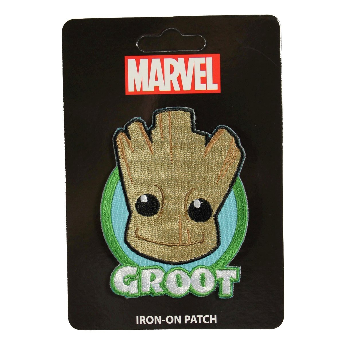 Guardians of the Galaxy Groot Iron On Patch - Disney Marvel Comics Tree Character Applique for Cosplay, Jackets & DIY Crafts