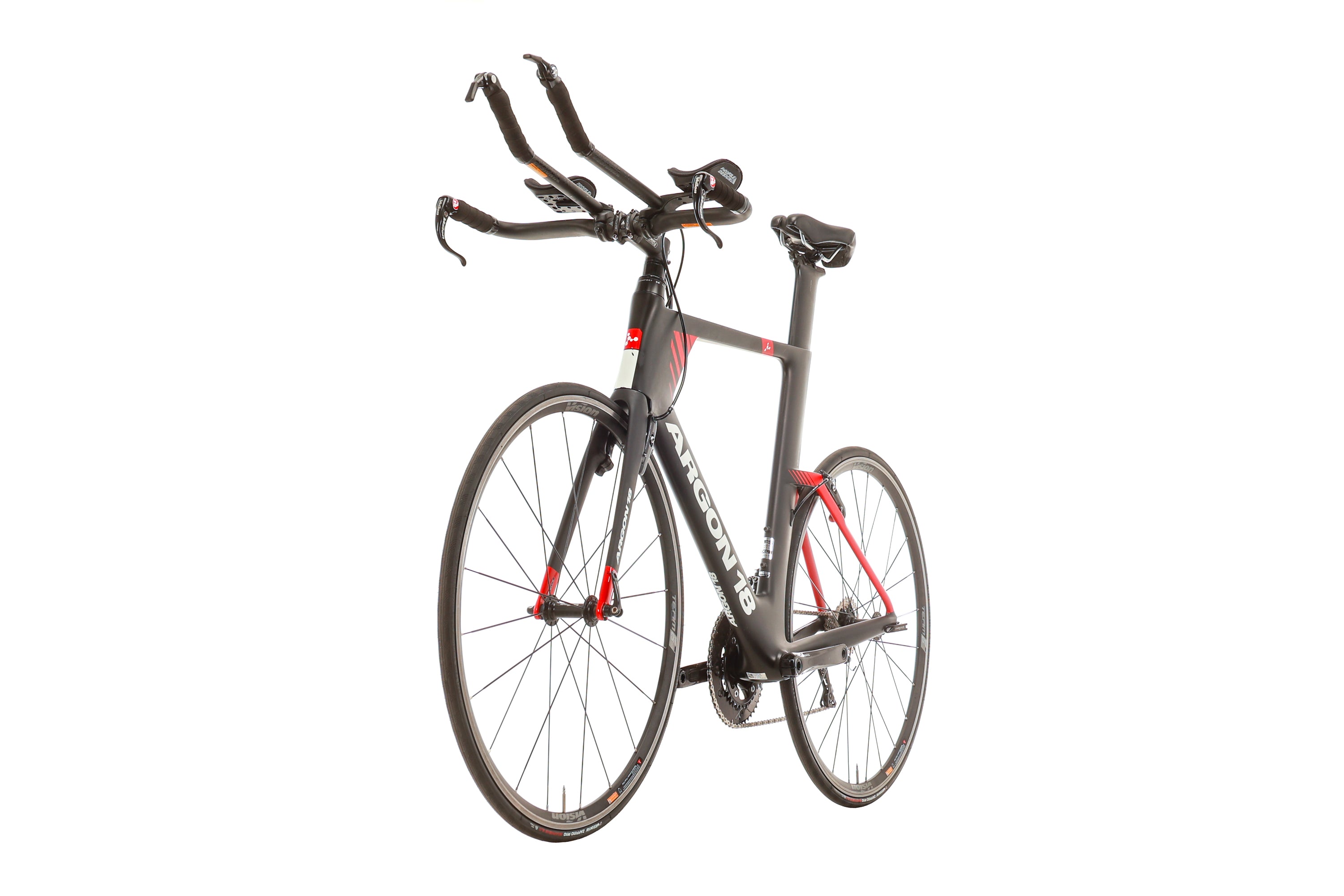 Argon 18 E 117 Ultegra Triathlon Bike 2019 - X Large Size | Premium Carbon Fiber Road Bike for Triathletes | Ideal for Ironman Training & Competitive Racing