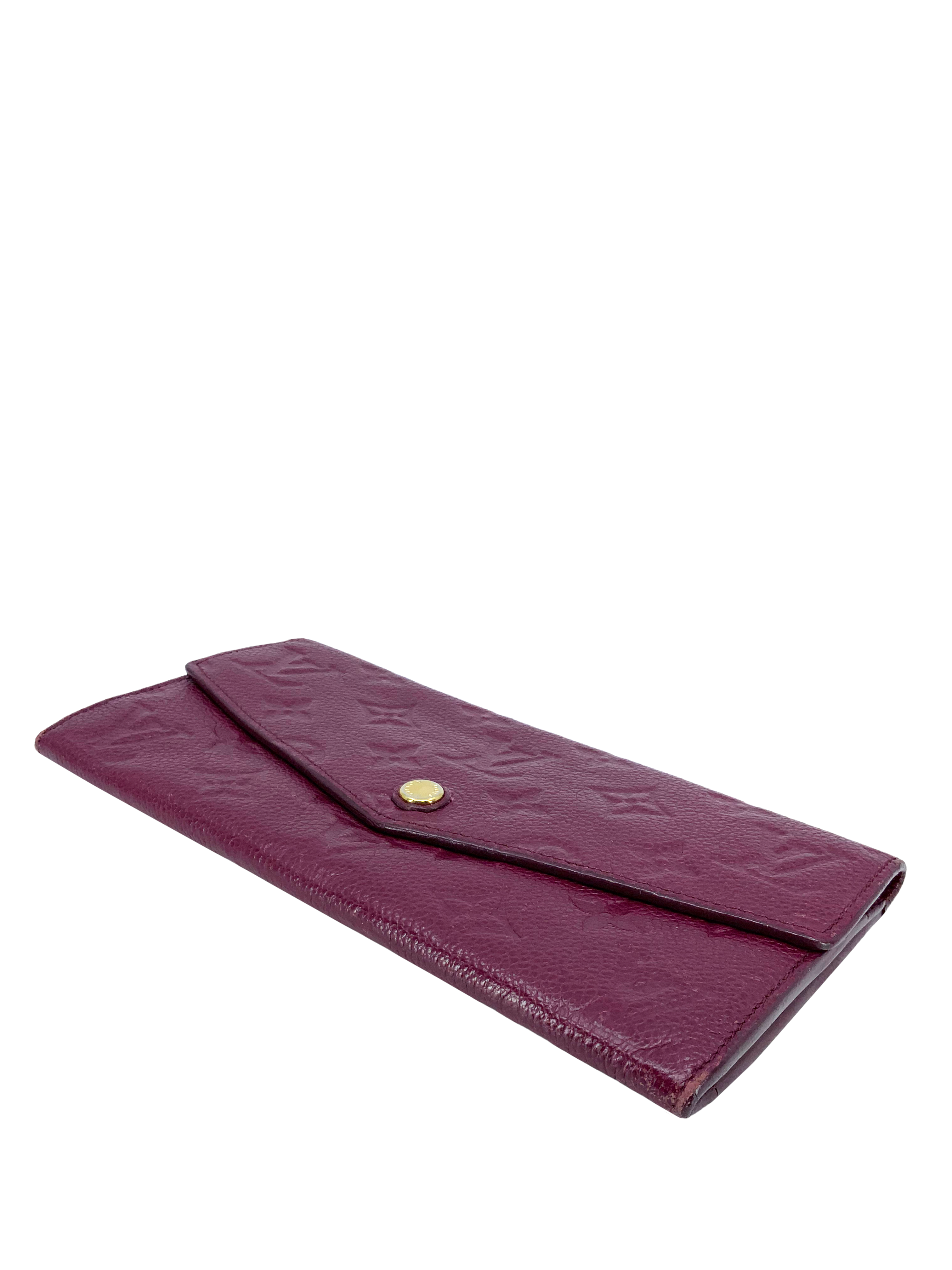 Louis Vuitton Monogram Empreinte Josephine Long Wallet for Women | Genuine Leather Luxury Bifold Wallet | Perfect for Everyday Use & Special Occasions