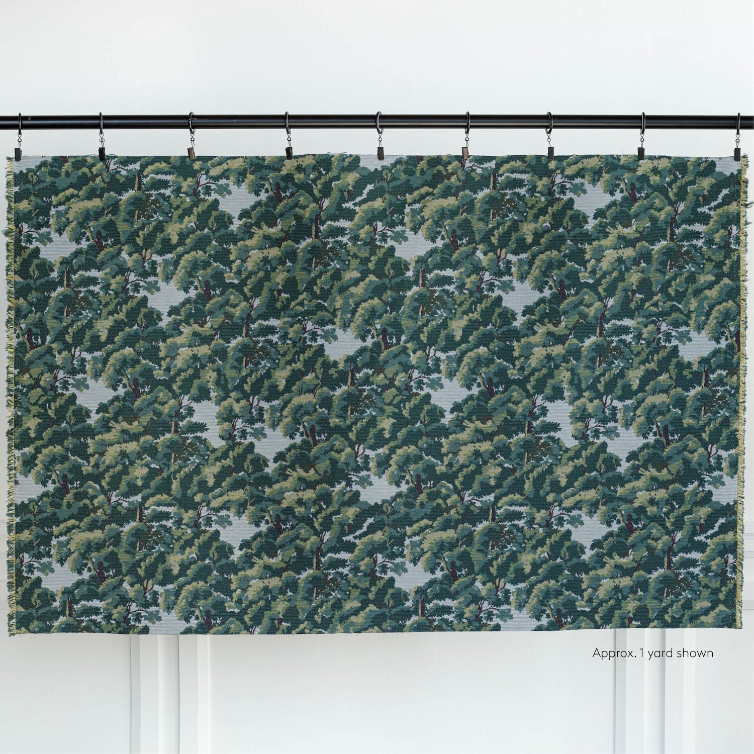 Premium Elora Fabric - Soft & Durable Forest Green Upholstery Material for Sofas, Chairs & Home Decor | Eco-Friendly & Stylish