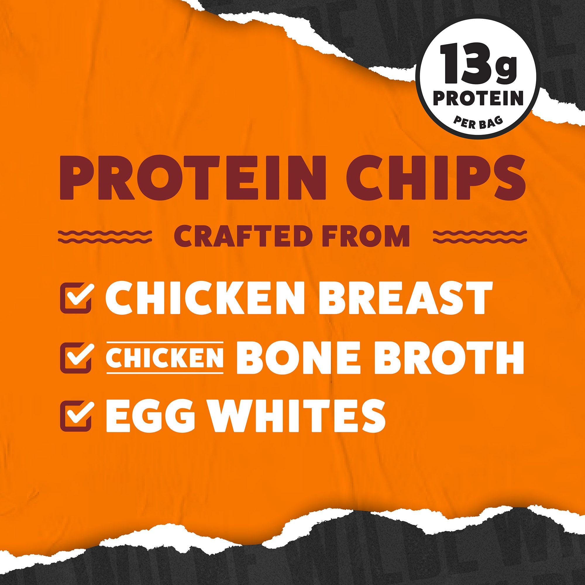 Keto Protein Chips Spicy Variety Pack - Gluten Free Snacks for Workout & Travel