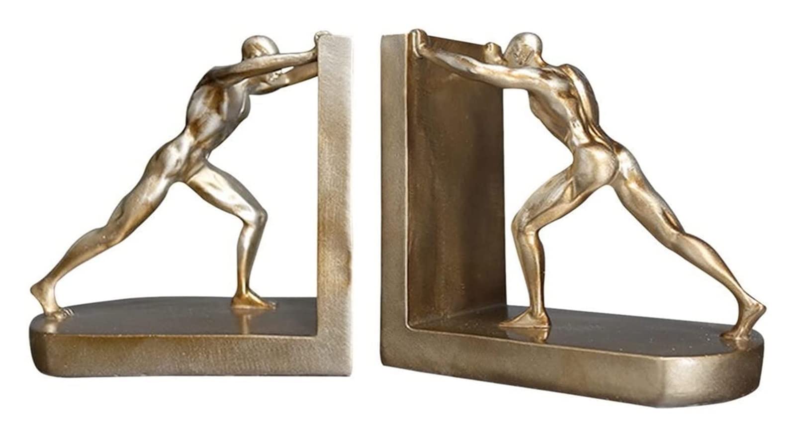 Stylish Retro Sports-Themed Bookends - Decorative Book Stand for Office, Home & Study | Perfect Desk Organizer for Students & Book Lovers - Ideal for Bookshelves, Work Desks & Gift Giving
