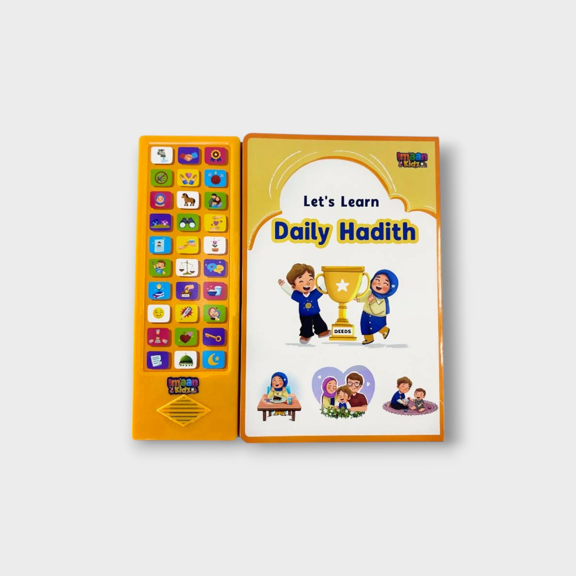 Daily Hadith Book for Kids - Islamic Learning & Moral Stories - Perfect for Home, School & Mosque Education