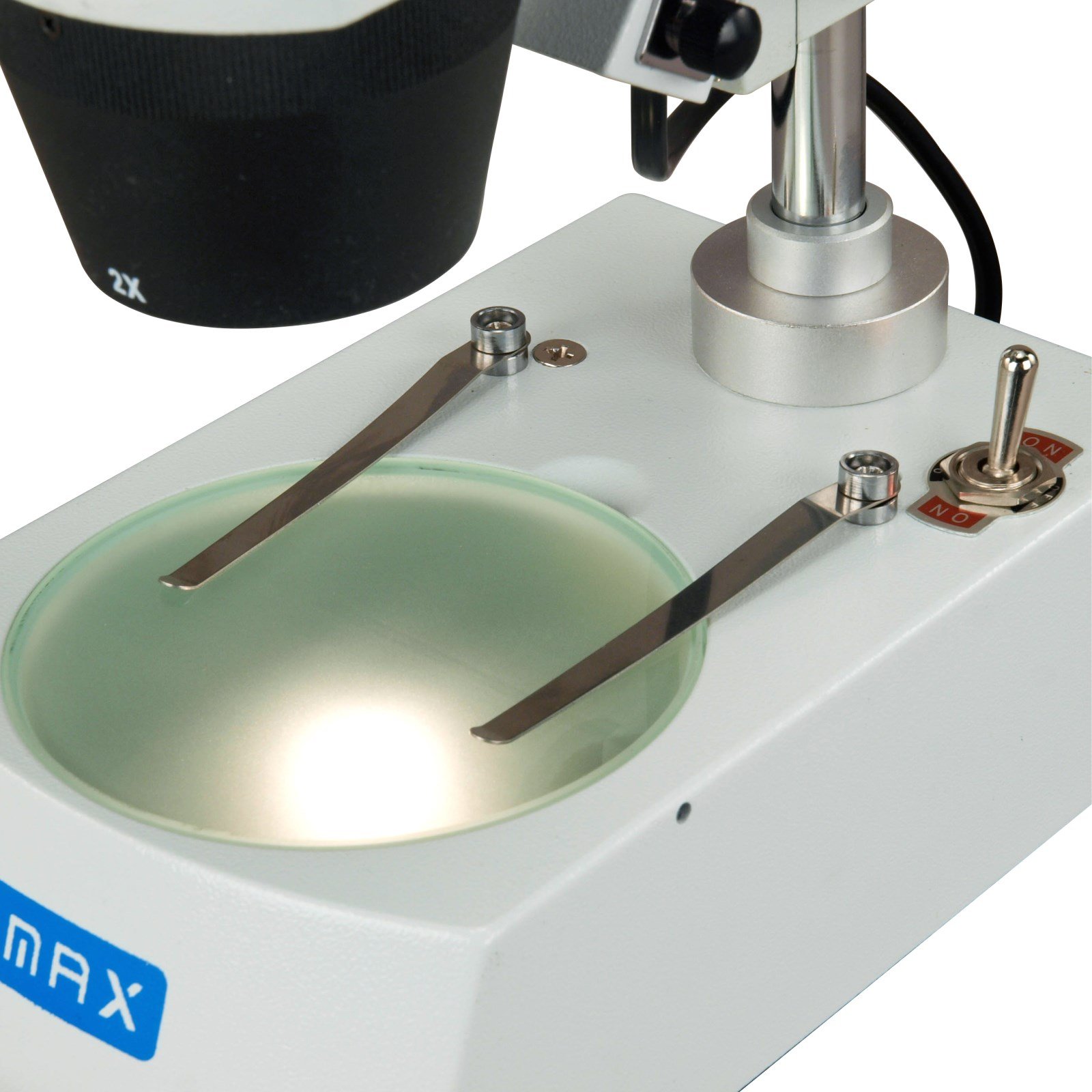 OMAX 20X-40X-80X Student Binocular Stereo Microscope with Dual LED Lights & USB Camera for Science Lab, Classroom, and Home Learning - Perfect for Biology, Geology, and Electronics Inspection