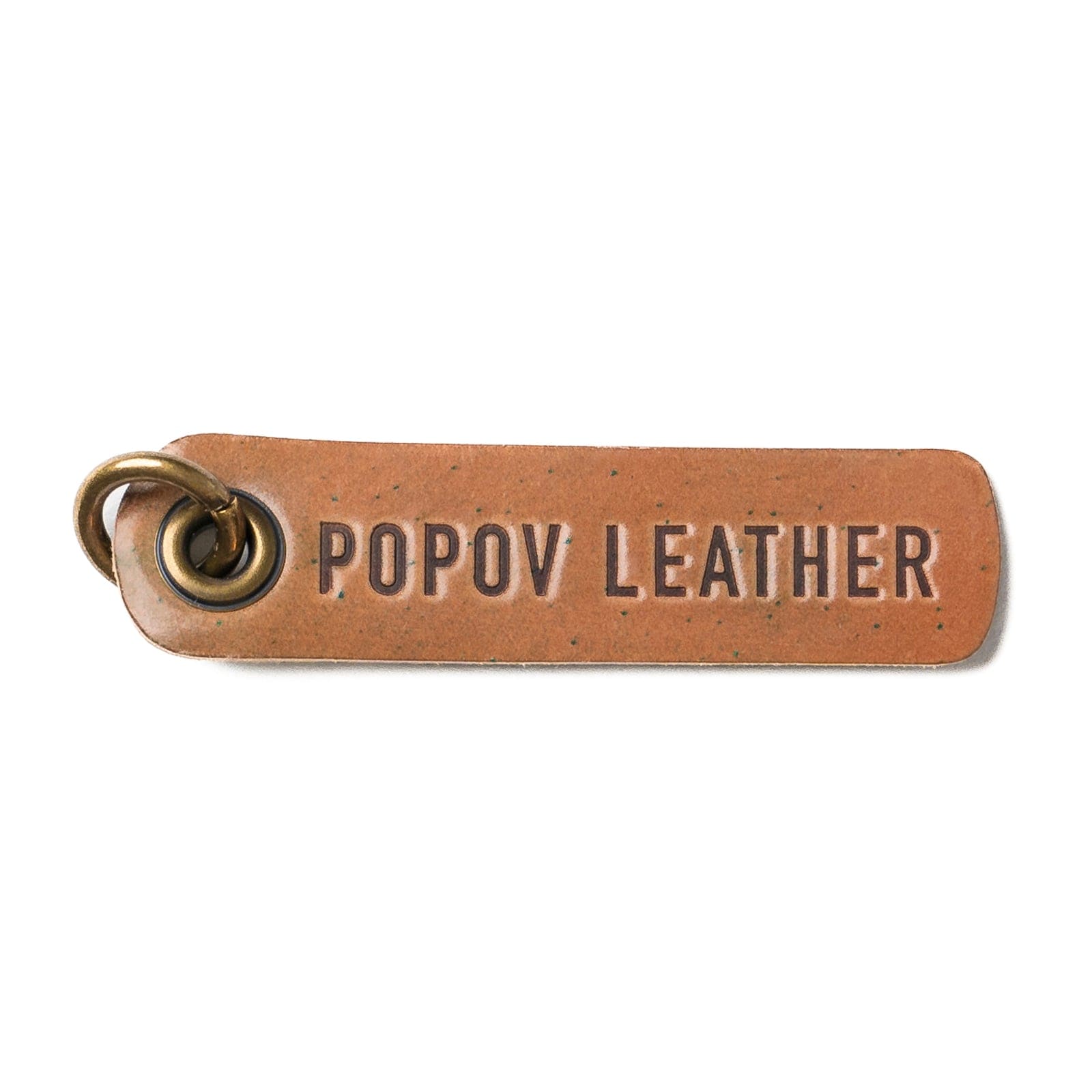 Premium Shell Cordovan Keychain by Popov Leather - Handcrafted Genuine Leather Key Holder for Men & Women - Perfect for Gifts, Office, Travel & Everyday Use