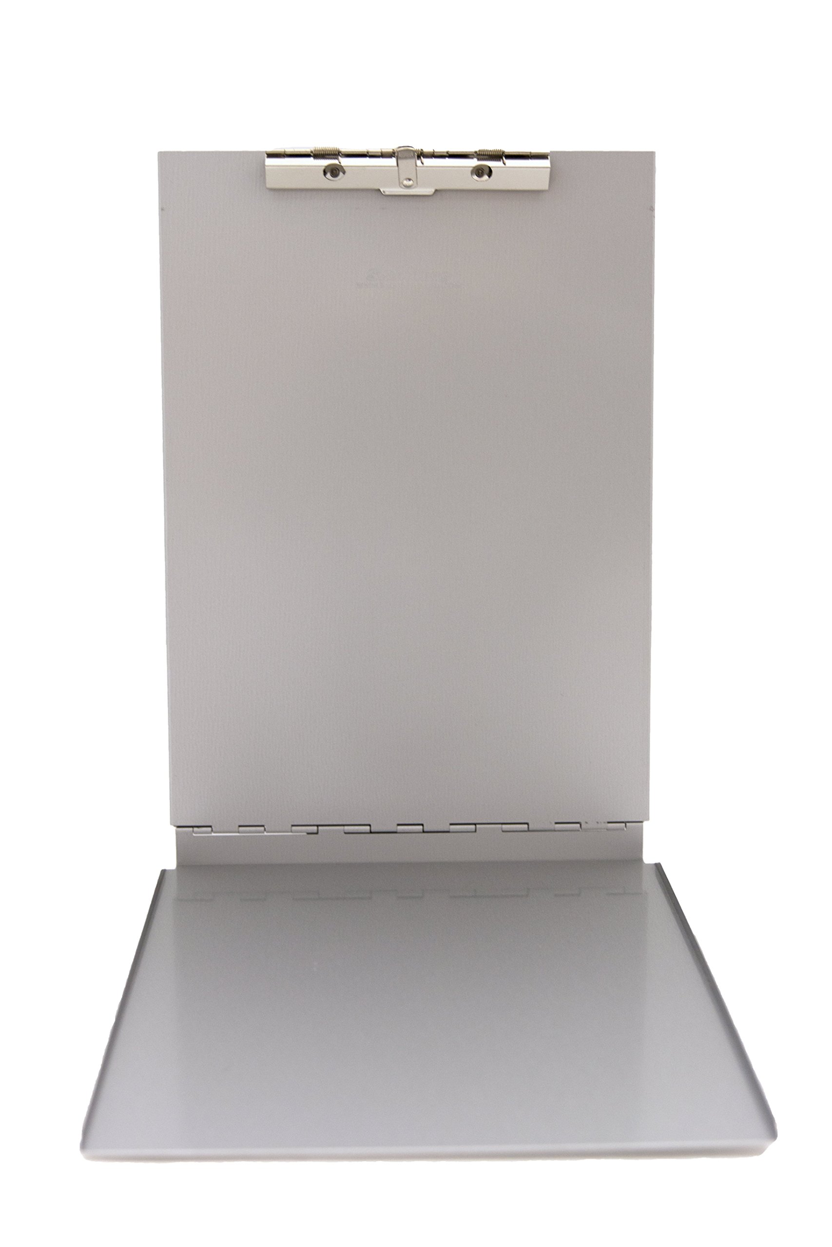 Saunders Recycled Aluminum A-Holder Form Holder – Letter Size Document Organizer with Hinged Writing Plate | Durable Office Supplies for Desk Organization & Paper Management | Perfect for Offices, Schools & Home Workspaces