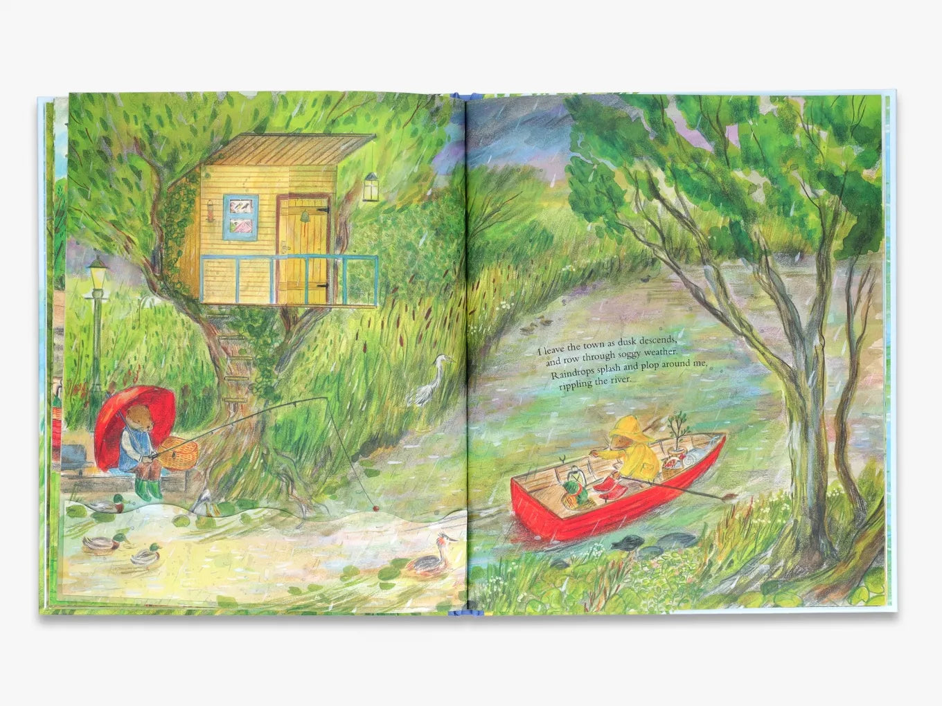 Mouse on the River - Children's Wooden Book (Mouse’s Wood Series) | Perfect for Bedtime Stories & Early Learning
