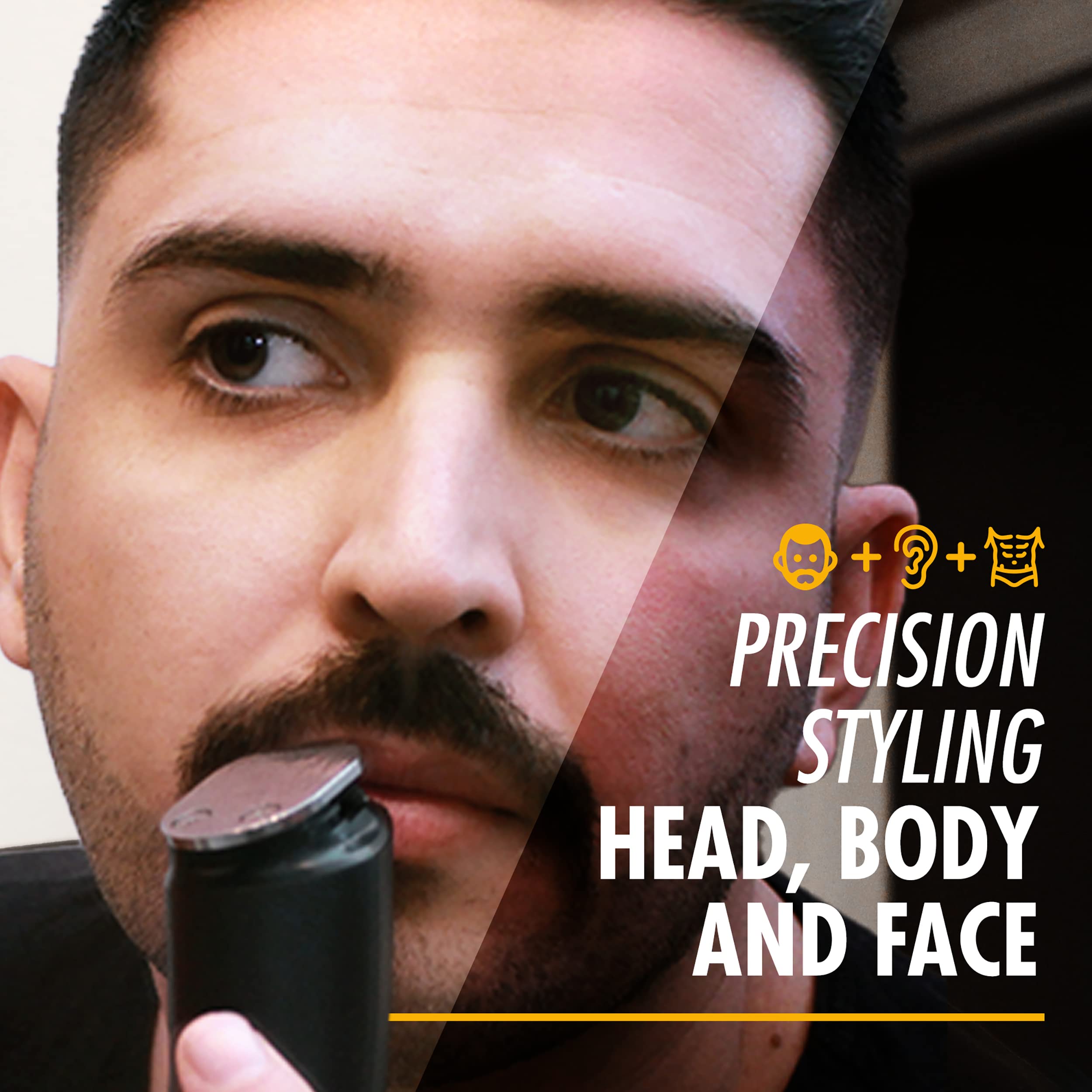 Professional HOT TOOLS 15-Piece Multi Trimmer Kit for Hair, Beard & Body Grooming - Perfect for Home, Salon & Travel Use