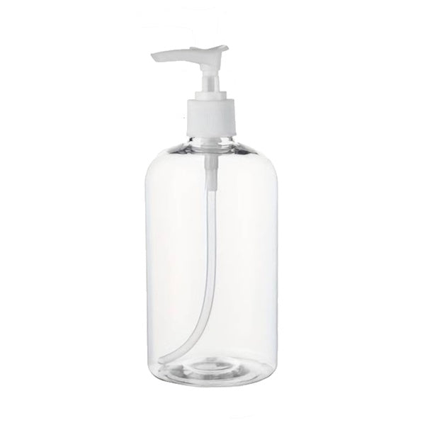 500ml & 1L Pump Bottle - BPA-Free PET Refillable Dispenser for Hand Soap, Lotion & Cleaning Solutions - Perfect for Home, Kitchen & Bathroom Organization