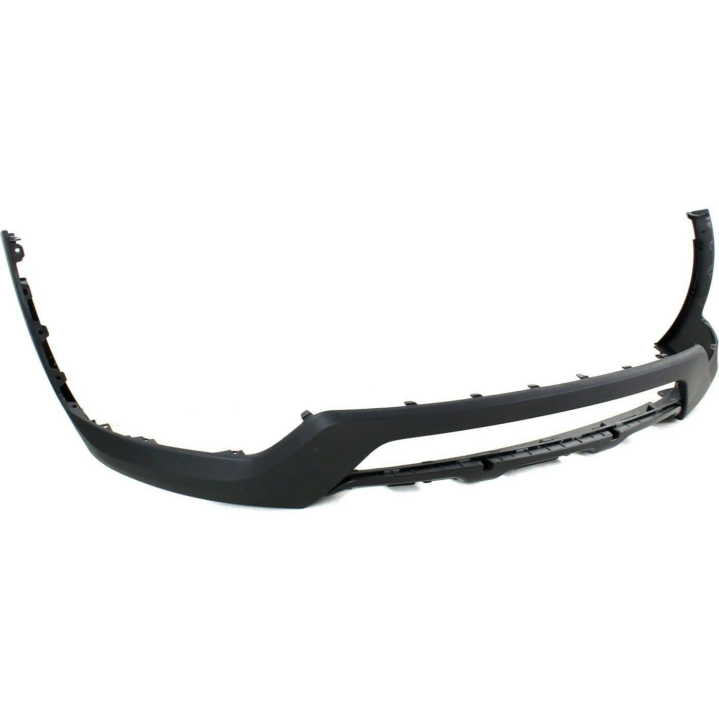 JJ 1pc Textured Plastic Front Lower Bumper Cover - Compatible with Select Models (No Park Assist Sensor Cut-Out) Part# 12721300 - Perfect for Off-Road Protection & Vehicle Customization