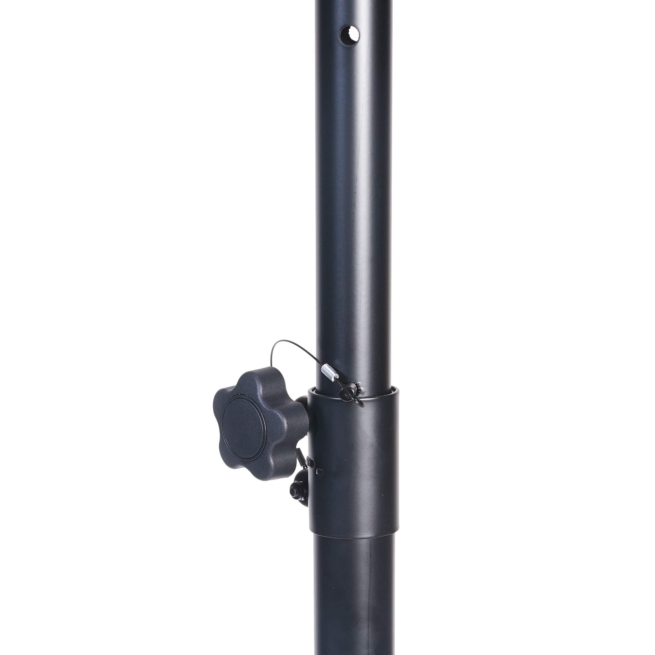 Orion DVC200 DSLR Video Camera Jib Crane with Tilt Stand & Carry Bag - 8ft Extendable Aluminum Camera Crane for Filmmaking - Includes L-Shaped Side Mounting Bracket - Perfect for Professional Videography, YouTube Videos & Event Filming