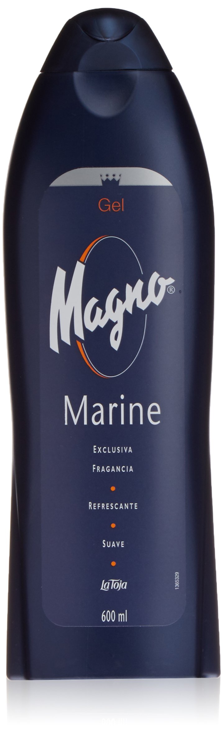 Magno Marine Shower Gel 550ml - Refreshing Ocean Scent Body Wash for Men & Women - Hydrating & Moisturizing Bath Gel - Perfect for Daily Shower, Gym, Spa & Travel