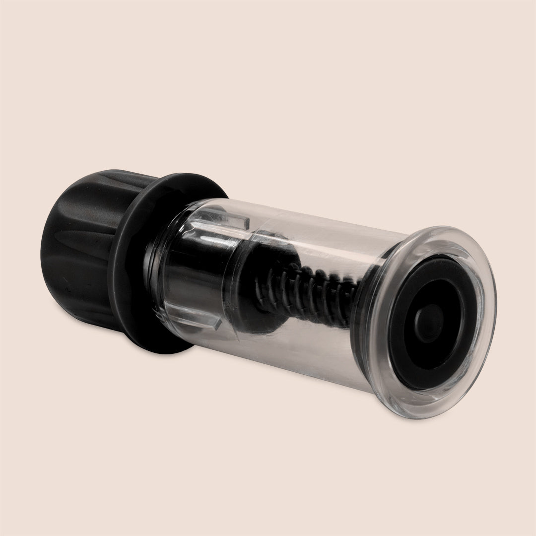 Nipple Play® Vacuum Twist Suckers - Adjustable Vacuum Pressure for Sensual Pleasure | Adult Intimacy Toys for Couples Play & Solo Exploration