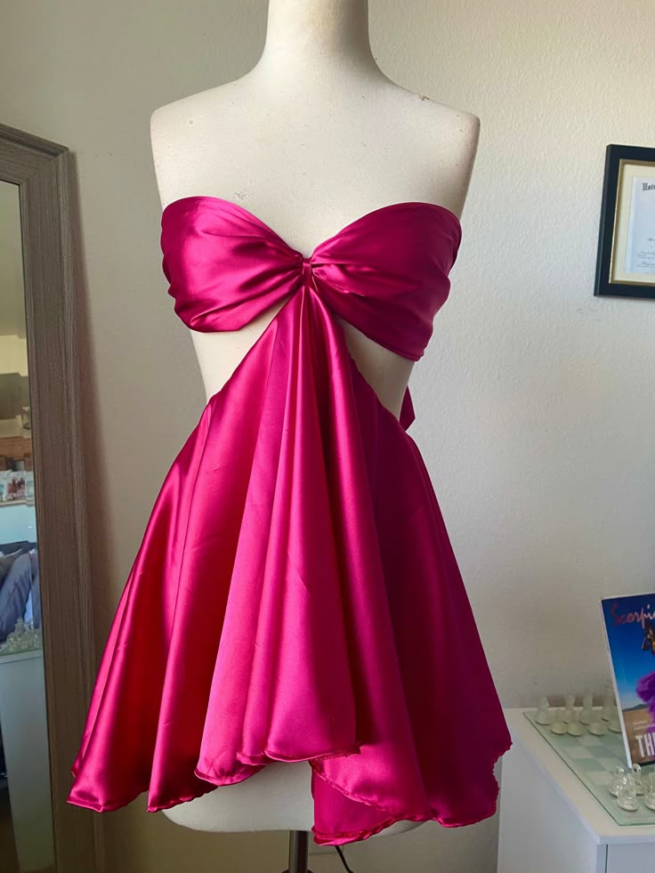 Elegant A-Line Satin Homecoming Dress | Simple Short Prom Dress J6710 | Perfect for School Dances, Parties & Special Occasions