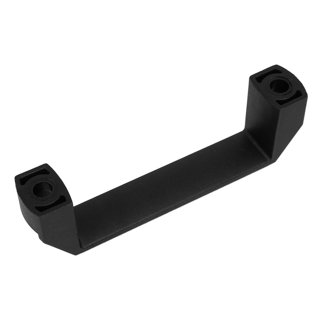 140mm Black Plastic Cabinet Door Pull Handles - 4 Pack for Kitchen, Bathroom & Wardrobe Drawers - Durable uxcell Cupboard Handles
