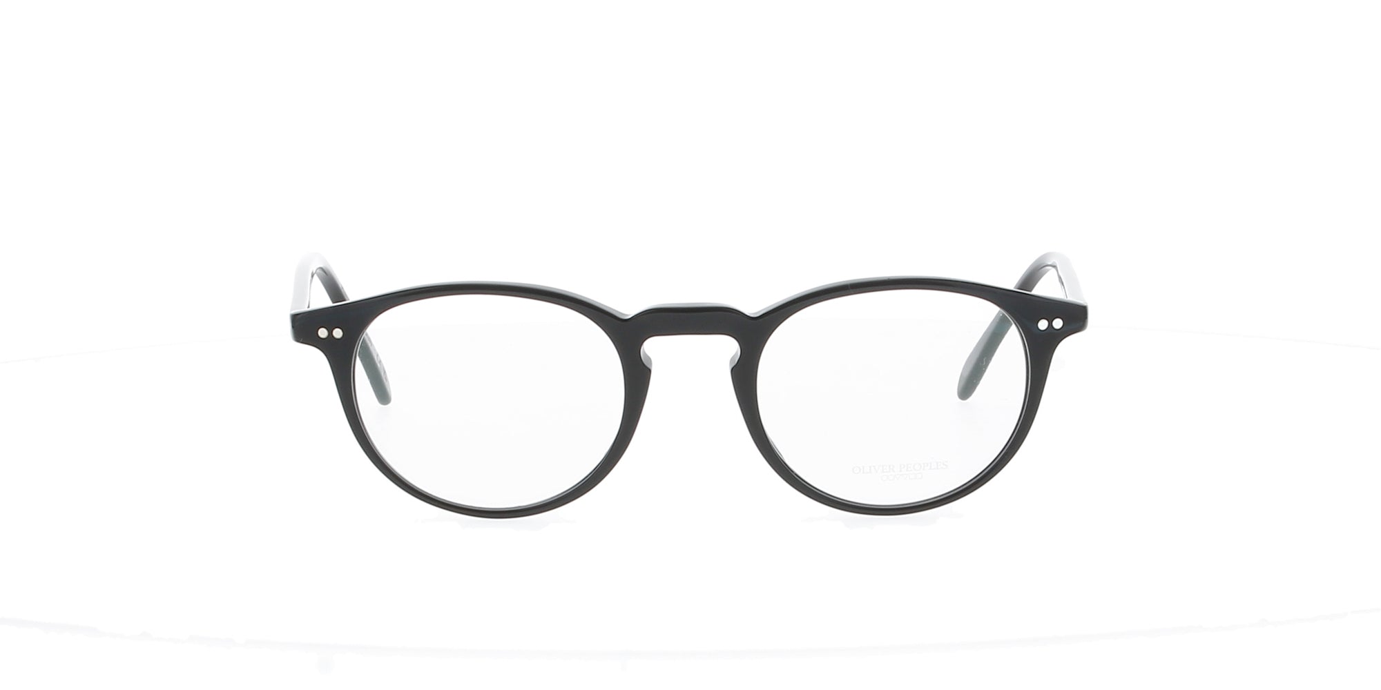 Oliver People's Riley R Frame - Round Black Eyeglasses for Men & Women | Stylish & Durable for Everyday Wear, Office & Outdoor Activities