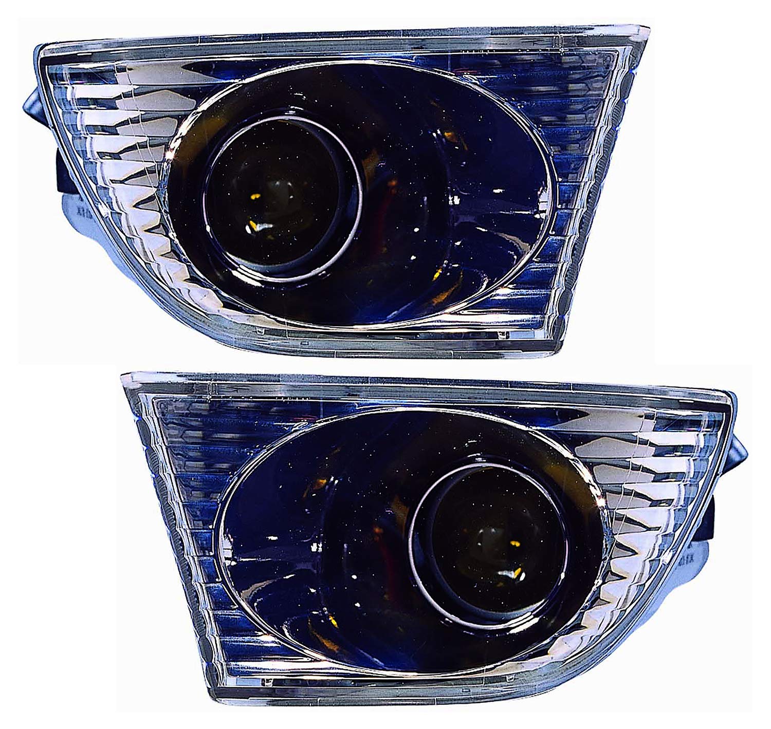 Lexus IS300 Fog Lights Lamps Set - Driver & Passenger Side Replacement for 2004-2005 Models | Durable All-Weather Visibility for Night Driving and Foggy Conditions