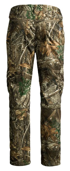 Scent Blocker Shield Series Silentec Midweight Camo Hunting Pants for Men - Durable & Quiet Outdoor Gear for Deer Hunting and Wilderness Adventures