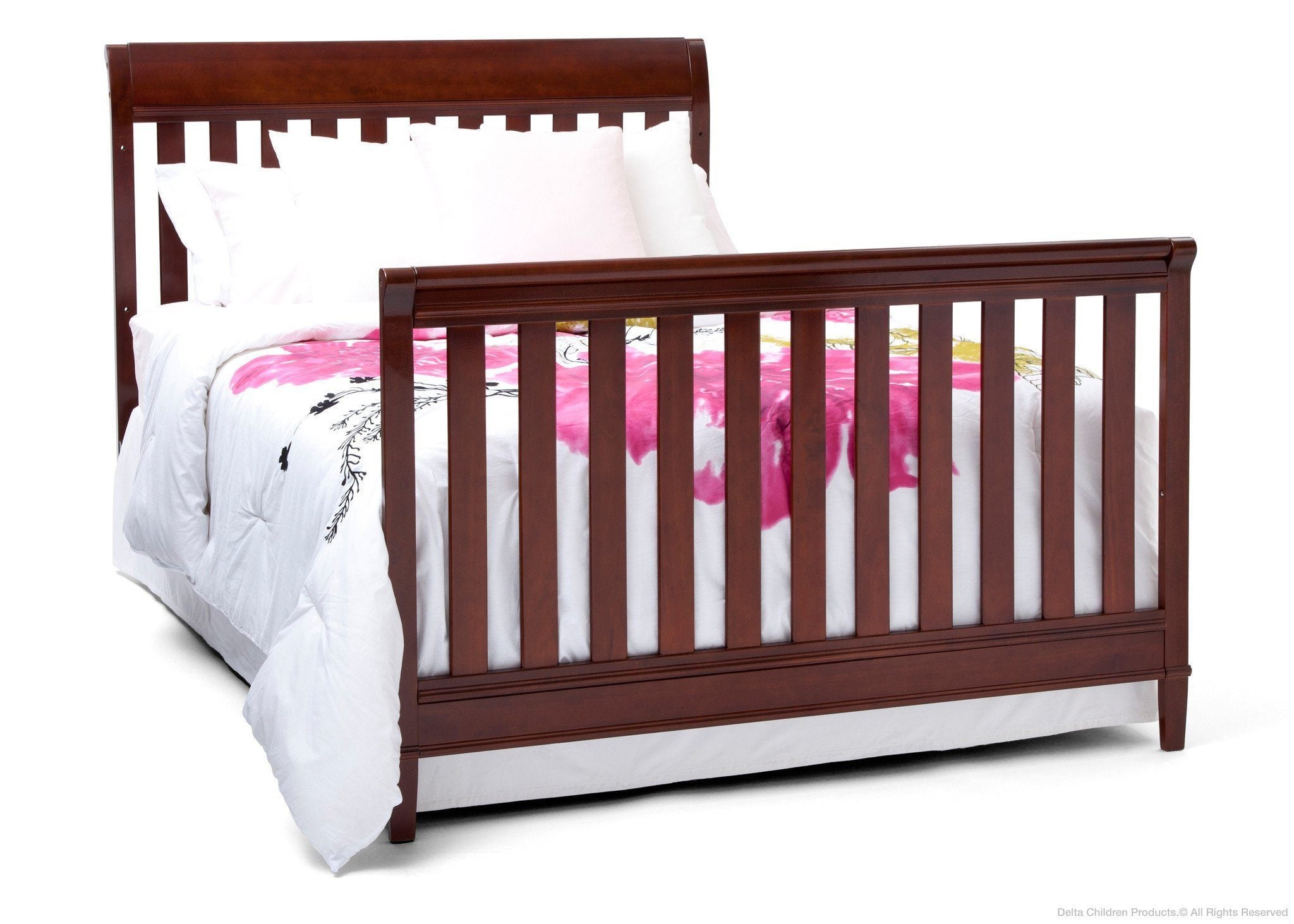 Haven 4-in-1 Convertible Baby Crib - Toddler Bed, Daybed & Full-Size Bed - Safe Nursery Furniture for Newborns to Teens - Perfect for Bedrooms, Daycare & Guest Rooms