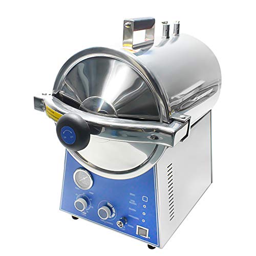24L Stainless Steel High Pressure Steam Autoclave Sterilizer - Lab Equipment for Medical, Dental & Tattoo Tools Sterilization | Perfect for Hospitals, Clinics & Research Laboratories