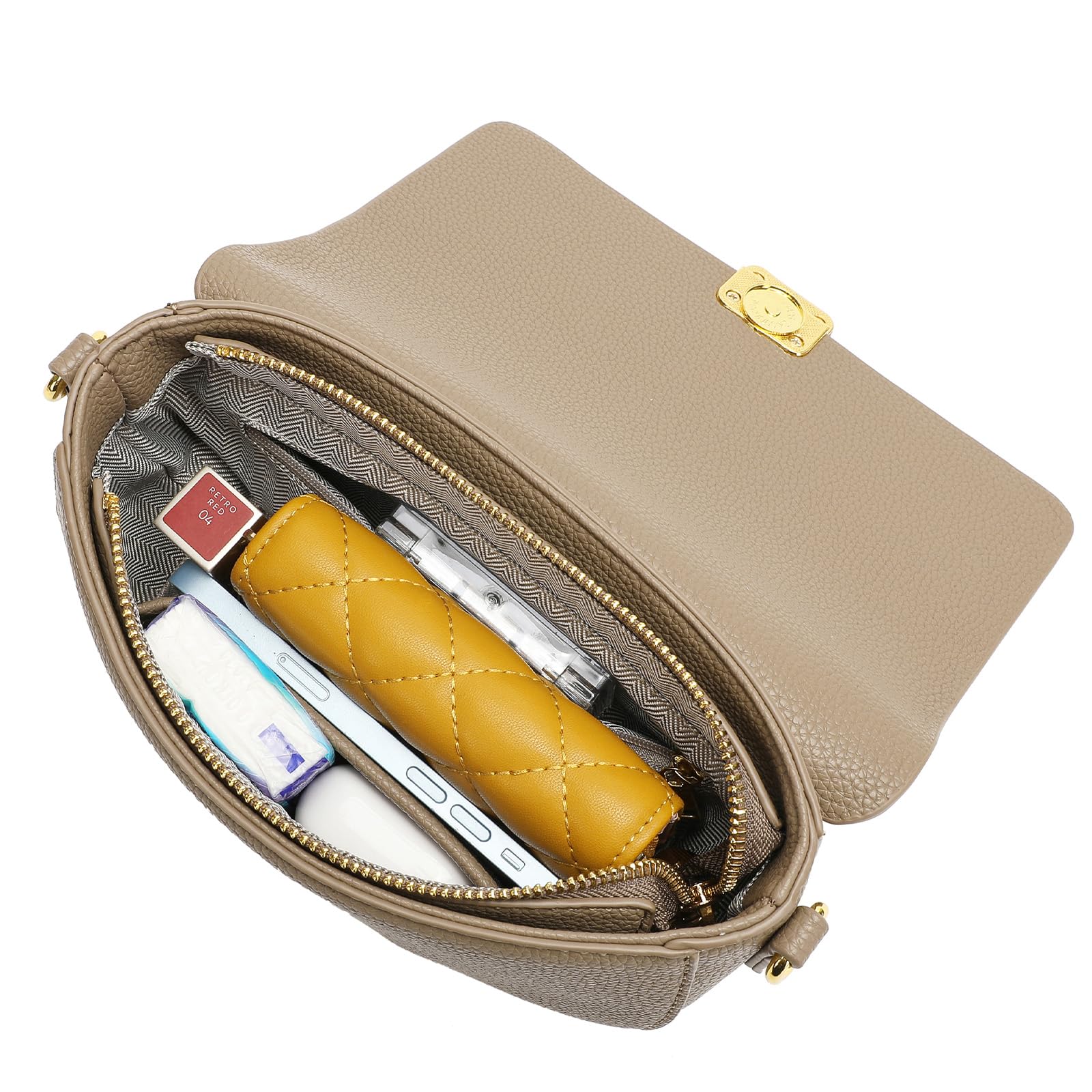 Stylish Women's Crossbody Bags - Leather Shoulder Purse with Detachable Pendant | Perfect for Travel, Shopping & Everyday Use