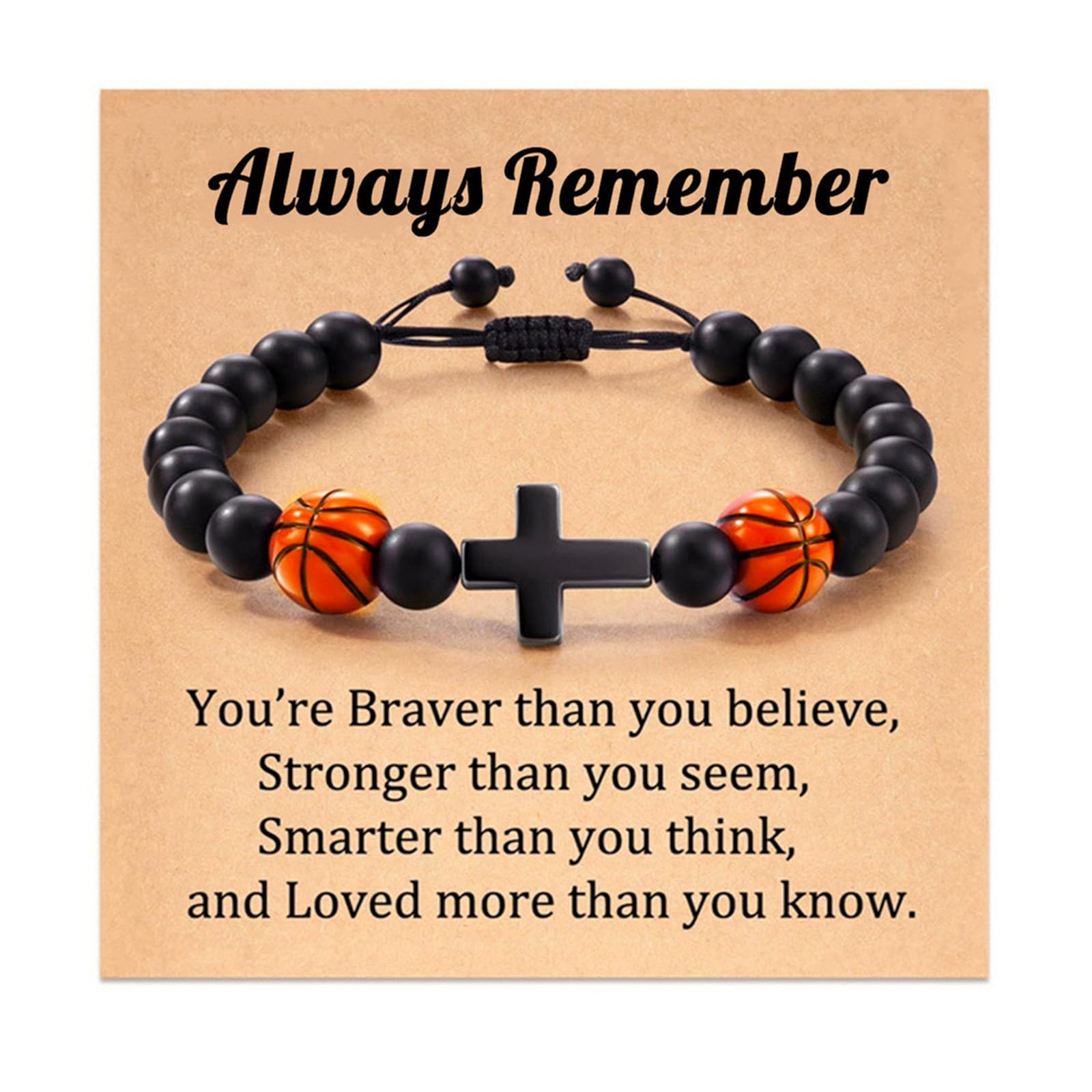 Basketball Bracelets for Men & Women - Perfect Coach Gifts for Birthday & Graduation